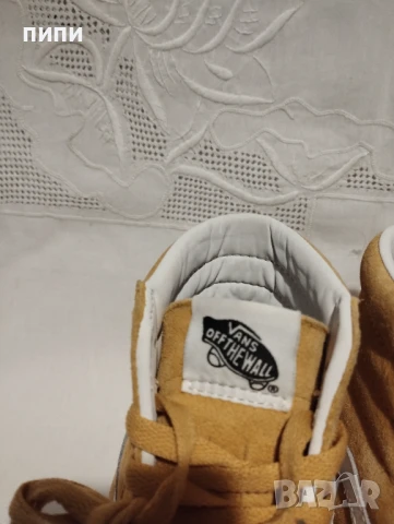 VANS ЕСТЕСТВЕНА КОЖА дамски спортни кецове, снимка 4 - Кецове - 50650571