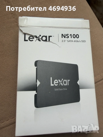 Lexar ns 100 512gb, снимка 5 - Твърди дискове - 56040560