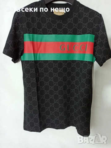 Gucci Мъжка Тениска👕Мъжка Блуза С Къс Ръкав - Налични Различни Модели Код Urban45, снимка 5 - Тениски - 53689065