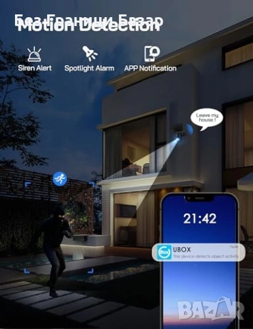 Нова Соларна 4G охранителна камера 2K HD нощно виждане IP66 за дом двор, снимка 5 - IP камери - 53008336