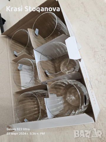 КРИСТАЛНИ Чаши за УИСКИ - 6 броя Комплект ( 300 ml ), снимка 3 - Чаши - 44432798