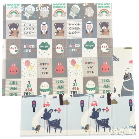 Топлоизолиращо килимче за деца и бебета 180x200 см, снимка 6 - Други - 52928763