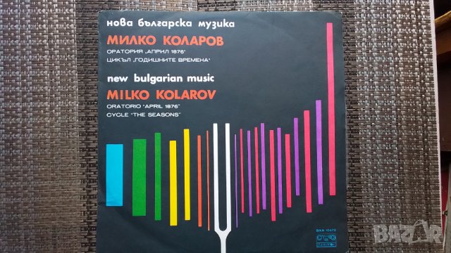 Грамофонна плоча-Милко Коларов