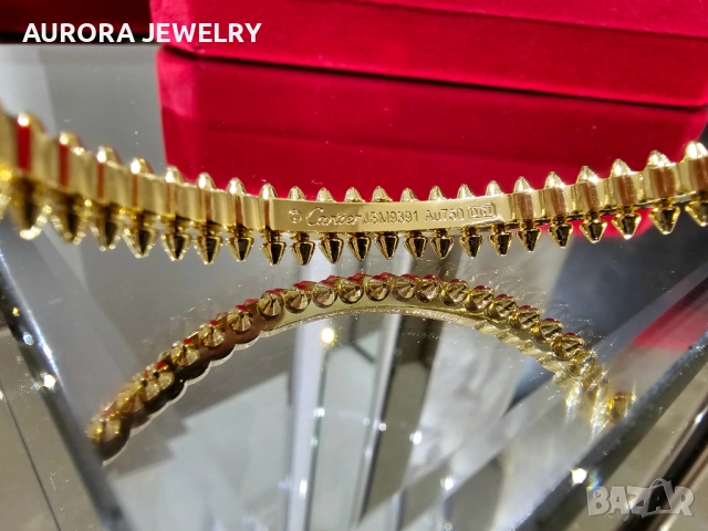 CARTIER Clash de Cartier Gold Гривна, снимка 7 - Гривни - 52972495