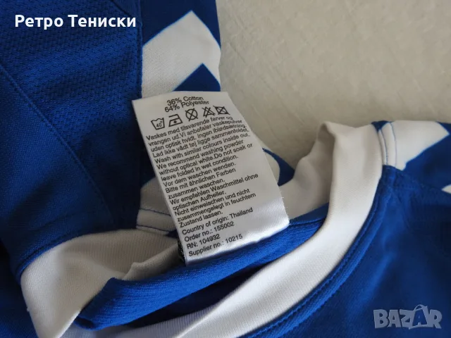 Тениска Greve Boldklub — Домакински Hummel — Мъже размер XXL Синьо, снимка 5 - Тениски - 56314761