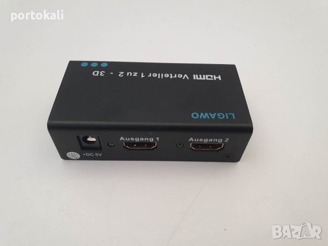 HDMI разклонител сплитер LIGAWO, снимка 4 - Друга електроника - 41079174