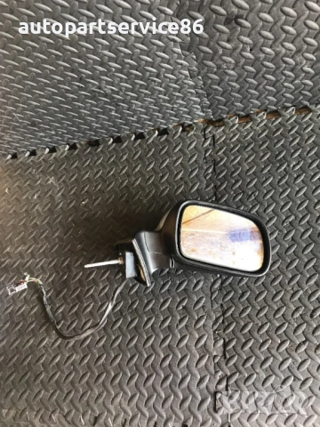 Електрическо огледало за предна дясна RHD врата син цвят за Peugeot 407 (2003-2008)