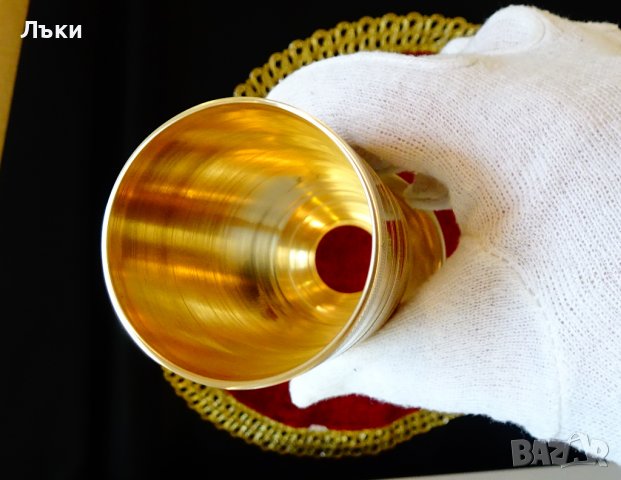 Масивен бронзов салфетник 400 гр. , снимка 3 - Прибори за хранене, готвене и сервиране - 39051055