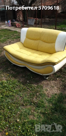 Продавам тройка дивани от еко кожа, снимка 2 - Дивани и мека мебел - 53770226