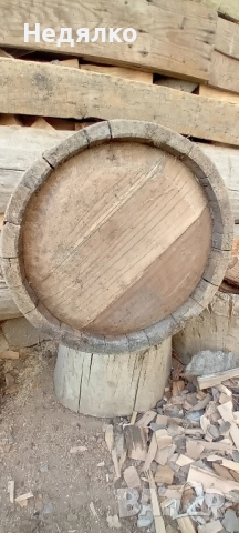 Стара дъбова каца,буре,саксия, снимка 7 - Други ценни предмети - 51634217