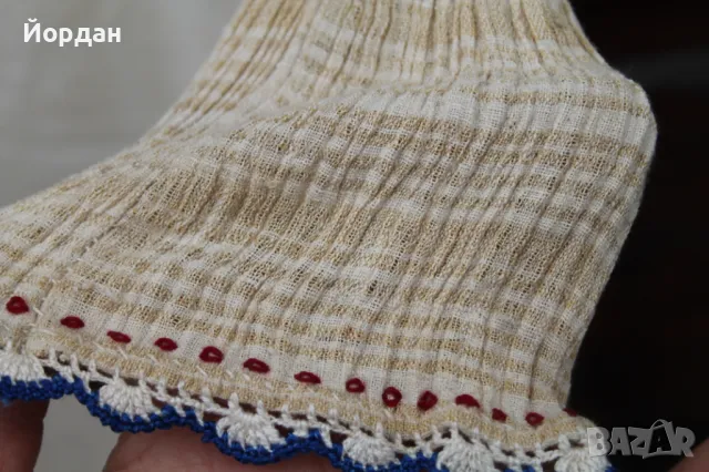 Дамска риза от народна носия, снимка 9 - Антикварни и старинни предмети - 49651977