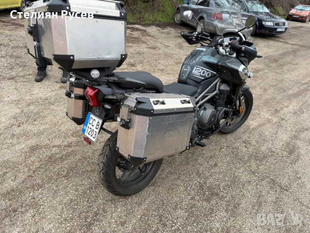 bmw triumph 1200 tiger xrt 141hp  - цена 15 000 евро  БЕЗ БАРТЕР   -внос Швейцария от първи собствен, снимка 13 - Мотоциклети и мототехника - 53416830