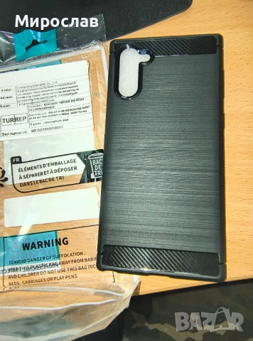 кейс и защитно закалено стъкло Samsung Galaxy Note 10, снимка 7 - Стъкла за телефони - 53377622