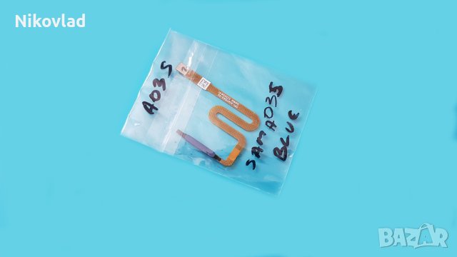 Бутон за включване и пръстов отпечатък (fingerprint) за Samsung Galaxy A03s, снимка 3 - Резервни части за телефони - 42318284