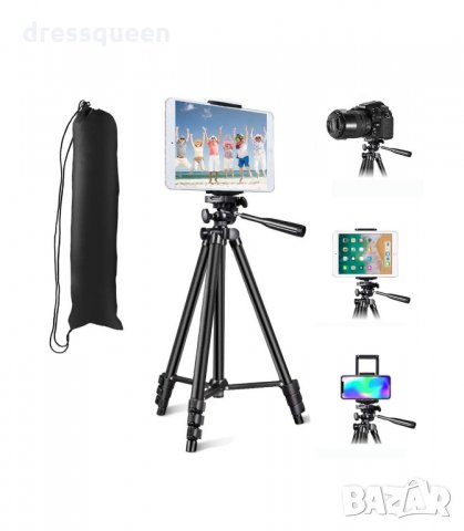 TF 3110 3120 Телескопичен статив за фотоапарат камера до 110см, снимка 12 - Чанти, стативи, аксесоари - 34231262