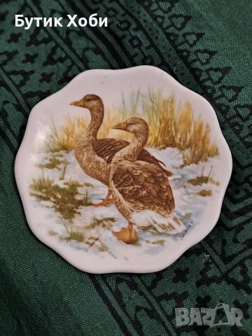 Лот декоративни порцеланови чинийки, Англия , снимка 5 - Антикварни и старинни предмети - 44422749