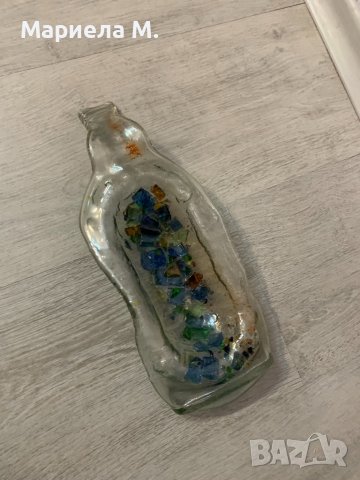 Декоративна поставка от италианско стъкло - 3 вида, снимка 2 - Декорация за дома - 40018195