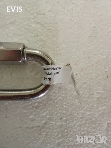 Карабинери с гайка от неръждаема стомана - различни размери 
, снимка 3 - Железария - 51029497