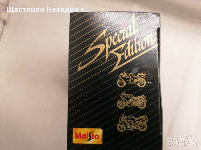 💕🧸Mотоциклет Maisto Special edition Dukati Monster 900 жълт, снимка 3 - Колекции - 44398532