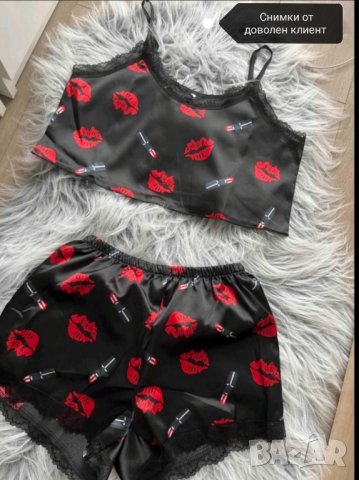 Дамско бельо къса пижама от две части , снимка 7 - Пижами - 41791627