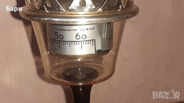 Рядък малък настолен термометър - Франция, снимка 8 - Други ценни предмети - 41241871