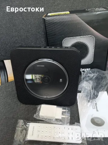 Gueray мултифункионален CD / DVD плейър, Bluetooth, дистанционно управление, HDMI изход, FM, USB, снимка 10 - Плейъри, домашно кино, прожектори - 49708885