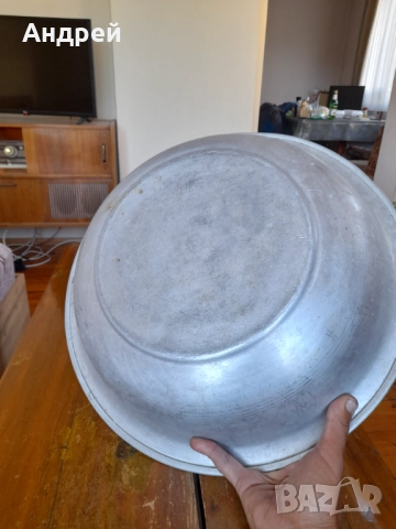 Стар алуминиев леген, снимка 5 - Други ценни предмети - 51945665