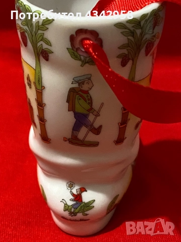 Hutschenreuther. Порцеланов ботуш.Германия., снимка 5 - Декорация за дома - 52124072