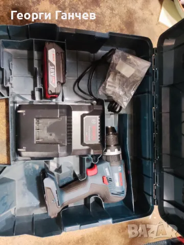 Ударен винтоверт Bosch GSB 18V 55 Profesional, снимка 2 - Винтоверти - 47436213