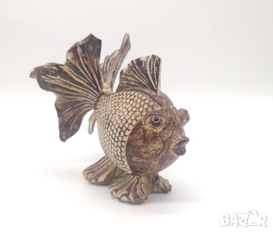 Лот сувенири с дефект – златен кон, риба, слон, снимка 8 - Арт сувенири - 41080125