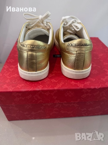 Оригинални дамски кецове DOLCE AND GABBANA, снимка 6 - Кецове - 52211246