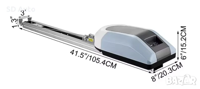 VEVOR Мотор с автоматика за гаражна врата до 12 м2, снимка 2 - Други инструменти - 50498473