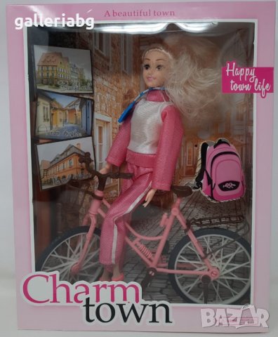 Комплект кукли Charm Town с аксесоари, снимка 2 - Кукли - 38997162