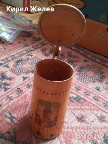 Дървена халба 51298, снимка 5 - Антикварни и старинни предмети - 53392128