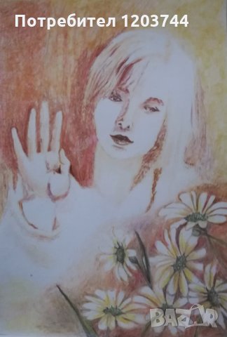 Портрети /натюрморти с цветя и рози, снимка 7 - Картини - 31073213