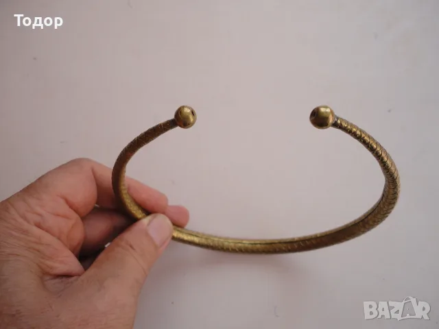 Шведско бронзово колие торква , снимка 4 - Колекции - 56230822
