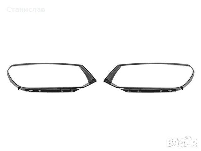 Стъкла (капаци) за фарове на VW Touareg 7P, снимка 2 - Части - 50159425