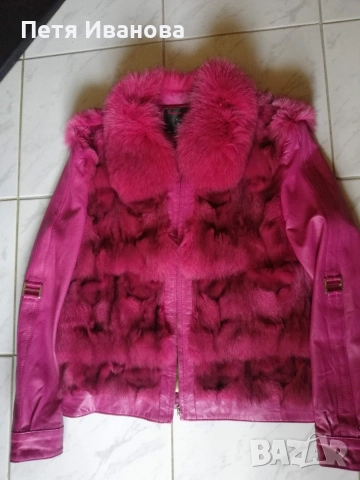 яке от естествена кожа 