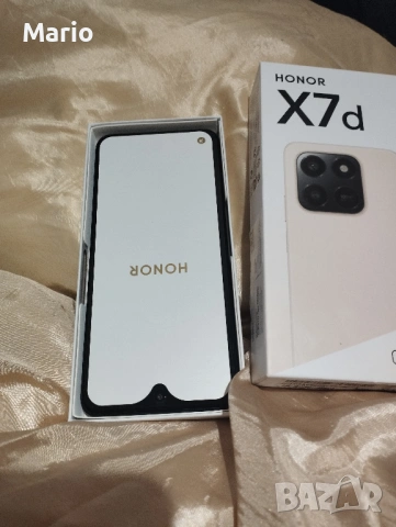 Huawei Honor X7d 256GB 8GB RAM Dual sim Velvet Black, снимка 3 - Huawei - 53079621