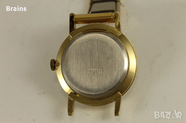 1960's SANTIMA Швейцарски Позлатен Часовник НОВ, снимка 8 - Мъжки - 51798369