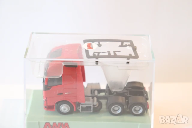 AWM H0 1/87 VOLVO ВЛЕКАЧ КАМИОН МОДЕЛ ТИР ЧЕРВЕН , снимка 2 - Колекции - 50784258