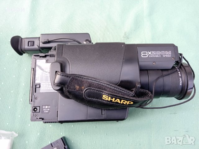 SHARP VL-C73 HQ VHS-c Видеокамера, снимка 7 - Камери - 35790609