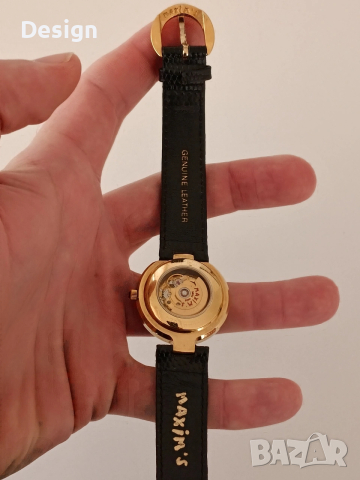 Швейцарски часовник автоматик Maxim's, снимка 4 - Дамски - 53707484