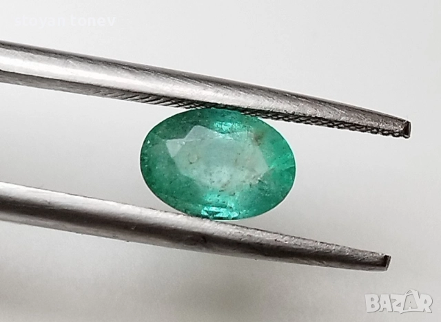 Естествен изумруд с приятен цвят 0.62кт.! Нов!, снимка 11 - Други - 52173739