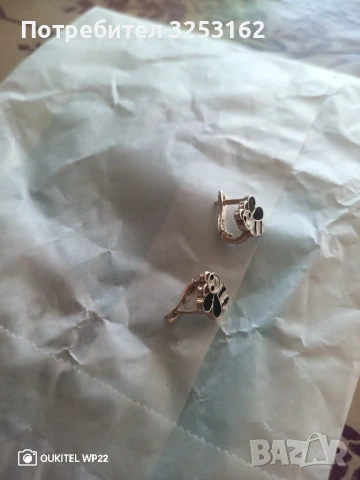 детски сребърни обеци , снимка 4 - Обеци - 50773076