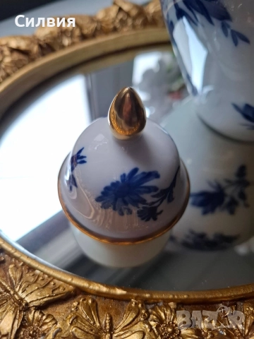 Ваза с капак *Jaeger & Co*, снимка 8 - Вази - 52829007