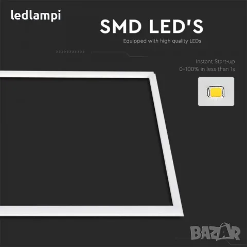 LED Панел-Рамка 48W 595x595mm 3в1 CCT, снимка 5 - Лед осветление - 18217278