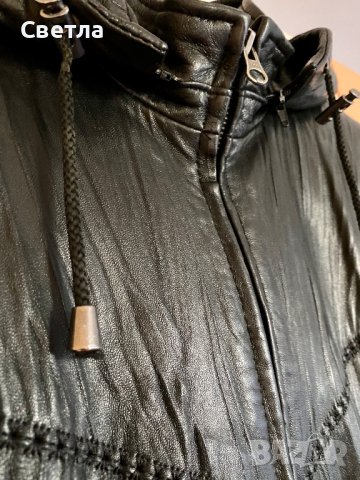 Яке естествена кожа, снимка 3 - Якета - 42086568