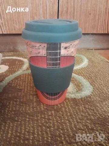 Термо чаша бамбук , снимка 3 - Чаши - 48518967