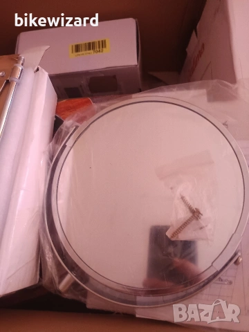 BELLE VOUS Хромирано стенно разтегателно огледало за баня с 3-кратно увеличение двустранно 360° НОВО, снимка 7 - Други - 53639586